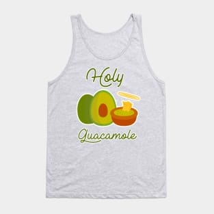 Holy Guacamole Funny Pun Avacado Tee Tank Top